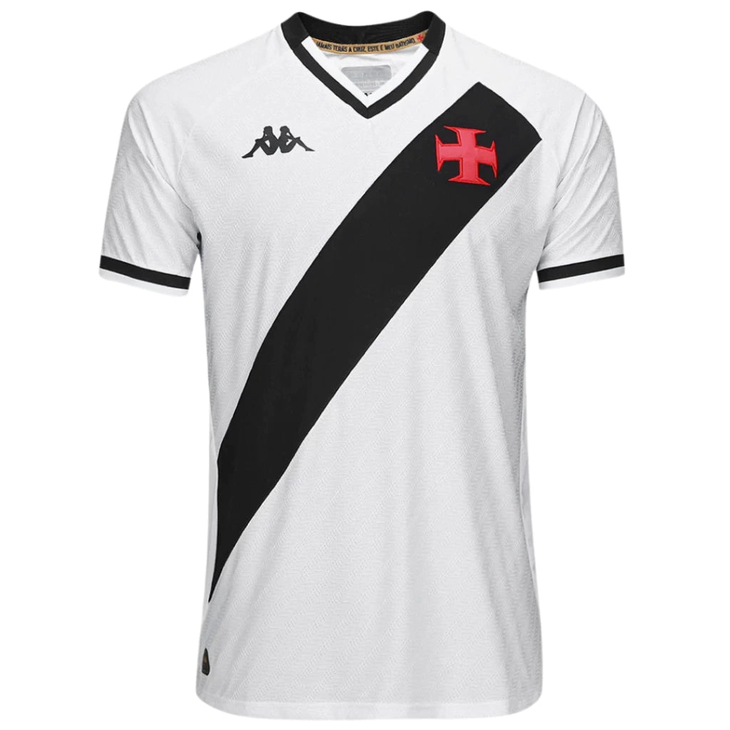 Camisa Vasco da Gama II 25/26 Torcedor Kappa Masculina - Branca