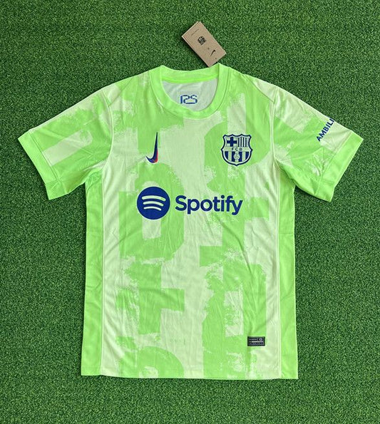 Camisa Barcelona III 24/25 - Torcedor Nike Masculina - Verde