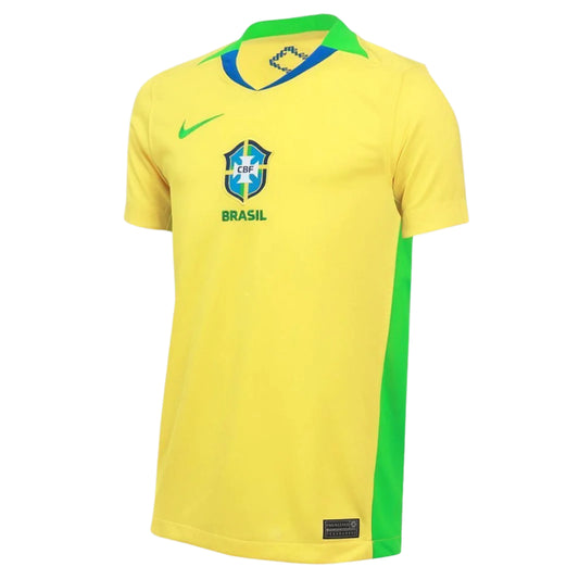 Camisa Seleção Brasil I 2025/26 Torcedor Nike - Amarelo+Verde