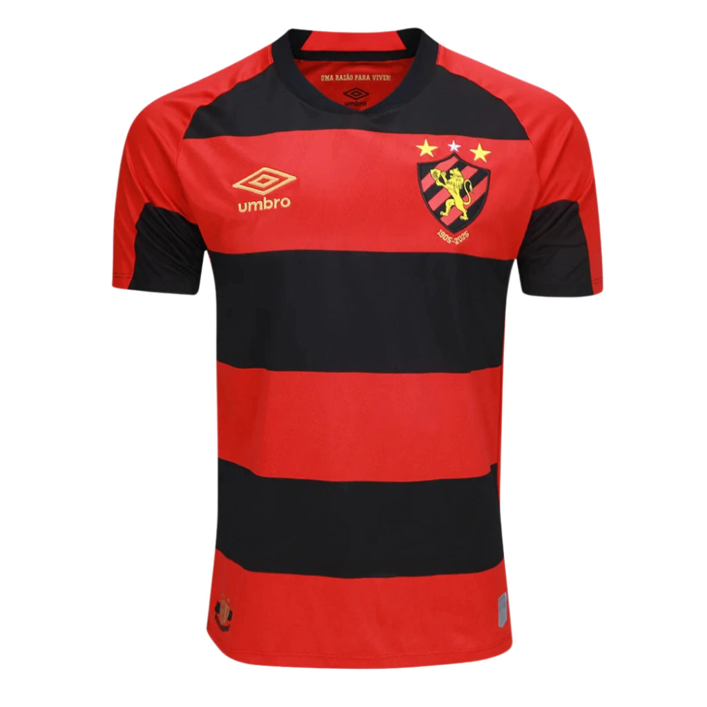 Camisa Sport I 25/26 Torcedor Umbro Masculina - Vermelho+Preto