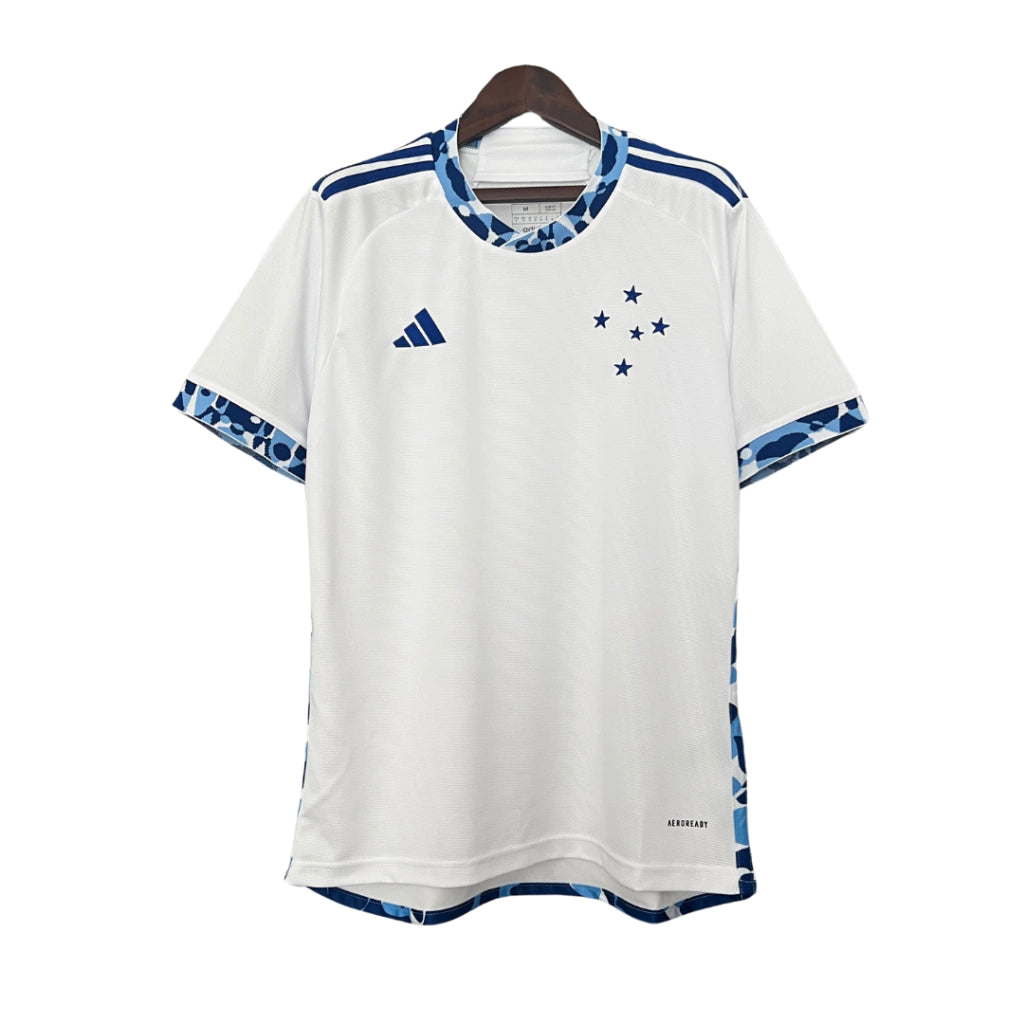Camisa Cruzeiro II 24/25 - Torcedor Adidas Masculina - Branca