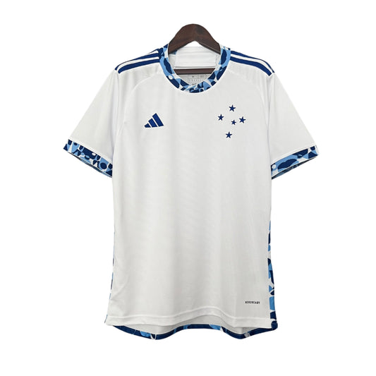 Camisa Cruzeiro II 24/25 - Torcedor Adidas Masculina - Branca