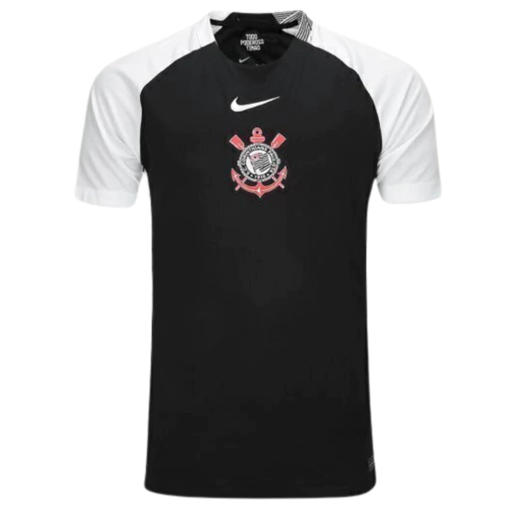 Camisa Corinthians II 25/26 Torcedor Nike Masculina - Preto + Branco