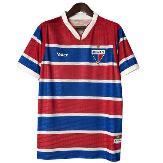 Camisa Fortaleza I 25/26 - Torcedor Masculina - Vermelha e azul