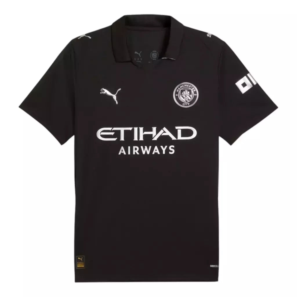 Camisa Manchester City II 25/26 - Torcedor Puma Masculina - Preta