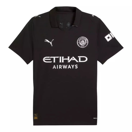 Camisa Manchester City II 25/26 - Torcedor Puma Masculina - Preta